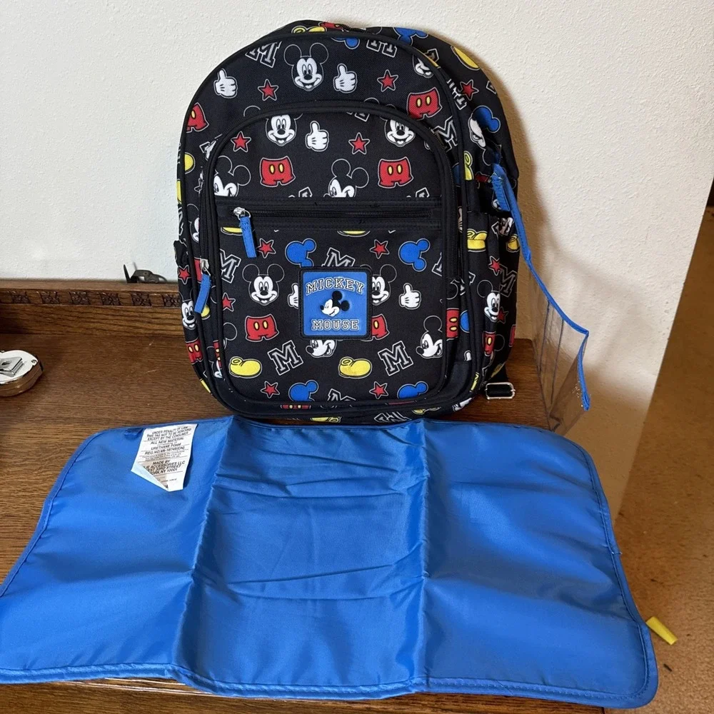 Disney Mickey Mouse  Diaper Bag Backpack